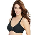 thumbnail image 1 of Bali One Smooth U® Minimizer Underwire Bra Black 34C Women's, 1 of 2