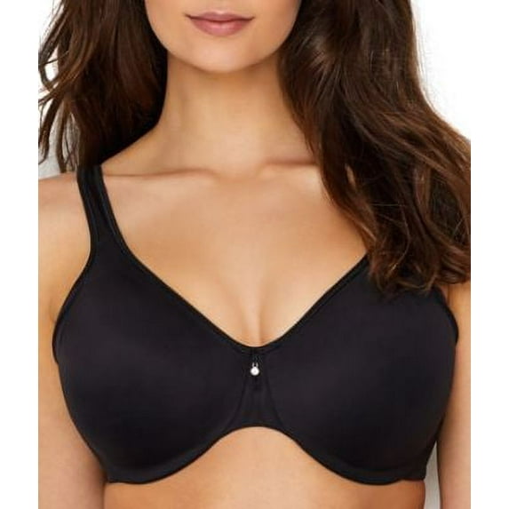 Bali One Smooth U® Minimizer Underwire Bra Black 34DD Women's