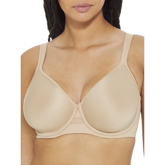 Bali One Smooth U Minimizer Underwire Full-Coverage Bra DF3490 Color: Taupe Size: 40 C