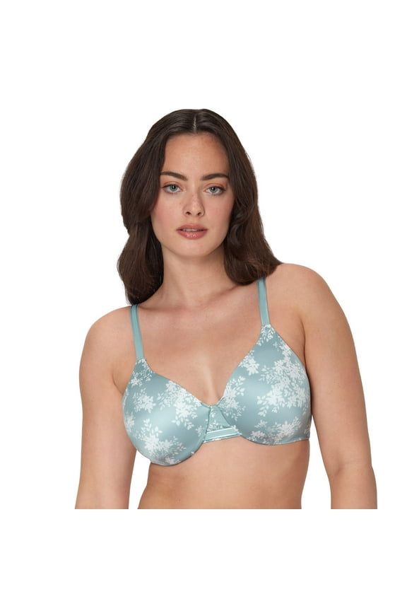 ® One Smooth U® Smoothing & Concealing Underwire Bra 3W11 Color: Blue Patina Leaf Size: 42 C