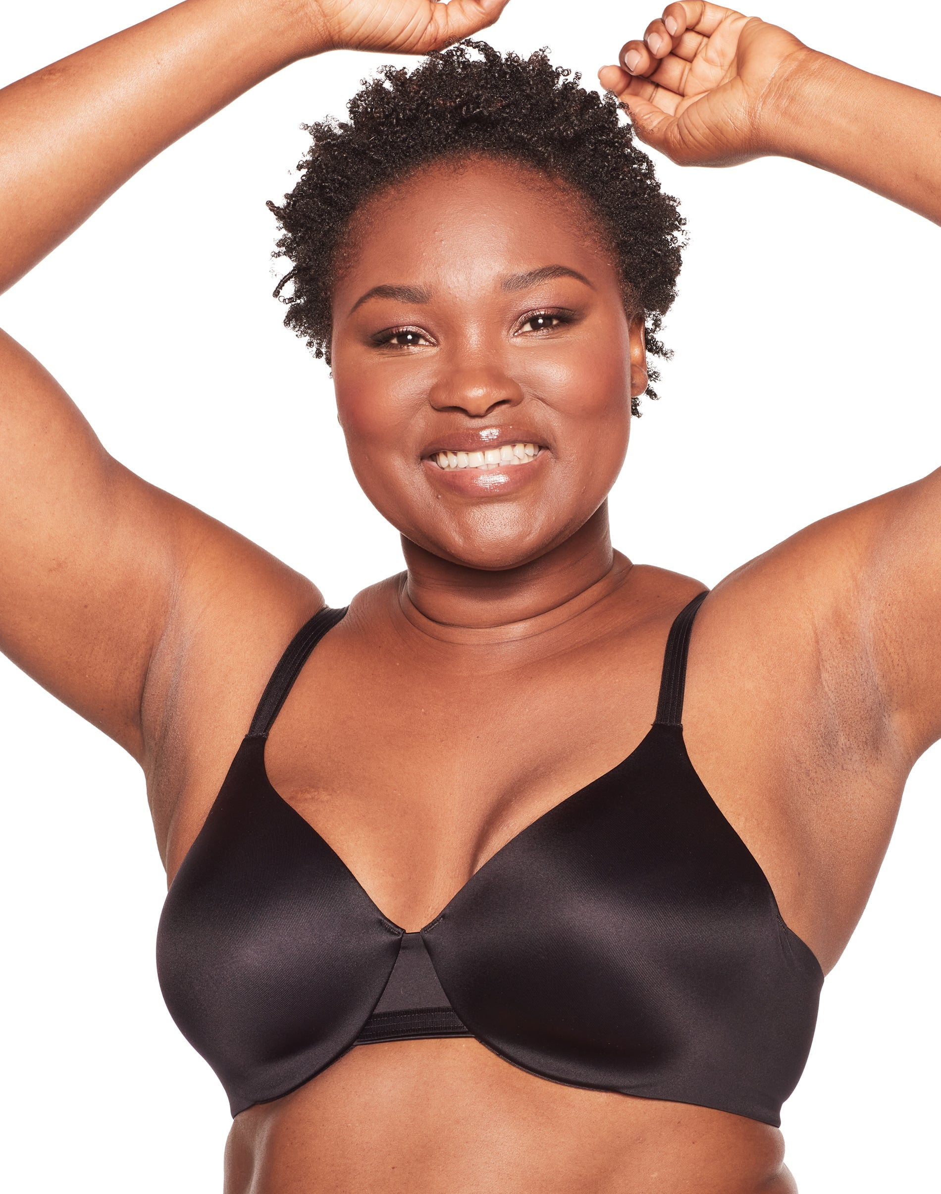 Bali One Smooth U Smoothing & Concealing Underwire, Black, 36D at   Women's Clothing store