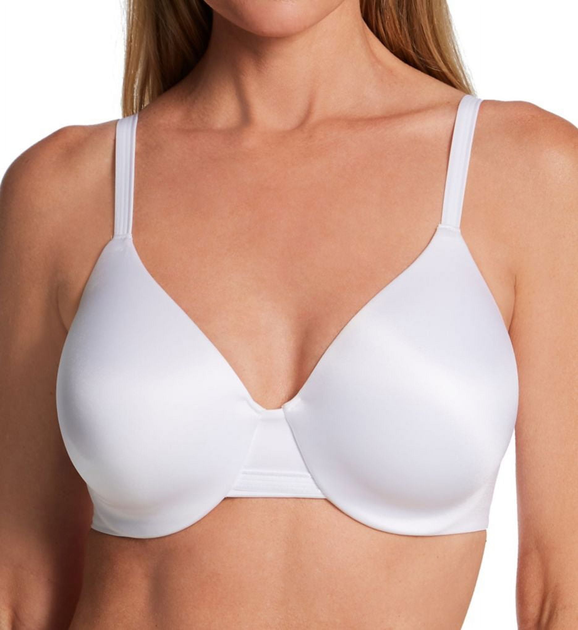 Bali One Smooth U Smoothing & Concealing Underwire Bra White 42D Women's