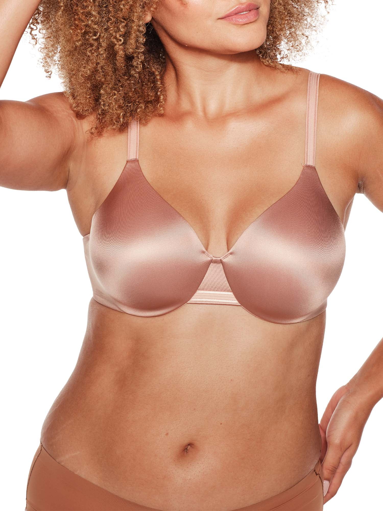 Bali One Smooth U Underwire Bra - Seamless, Smoothing & Concealing For No Show-Through, Full Coverage - View #3