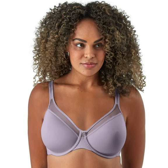 Bali® One Smooth U® Ultra Light Convertible Full-Coverage Bra 3439 Color: Smoked Lilac Size: 40 C