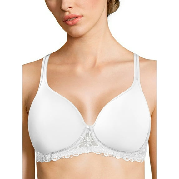 Bali One Smooth U Ultra Light Embroidered Frame Underwire Bra