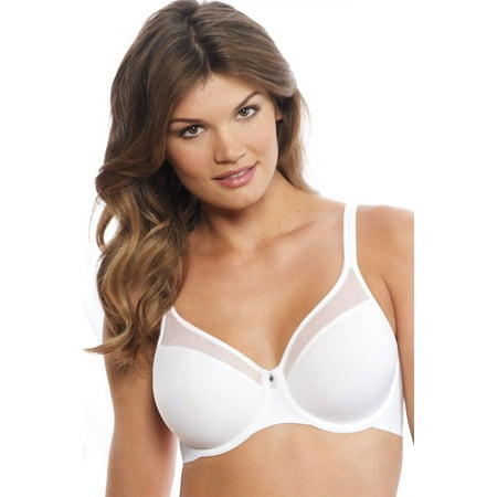 Women's Bali 3439 One Smooth U Ultra Lite Neckline Bra (White 36DD)