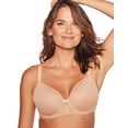 thumbnail image 1 of Bali One Smooth U® Ultra Light Spacer Underwire Bra with Open Neckline Nude 38B Women's, 1 of 2