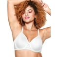 thumbnail image 1 of Bali One Smooth U® Ultra Light Spacer Underwire Bra with Open Neckline White 34D Women's, 1 of 2