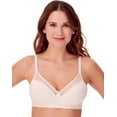 thumbnail image 1 of Bali One Smooth U® Ultra Light Wirefree Bra Beige 36DD Women's, 1 of 7