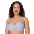 thumbnail image 1 of Bali Passion For Comfort Full-Figure Minimizer Underwire Bra DF3385 Color: Silver Satin Size: 42 DD, 1 of 4