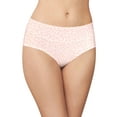 thumbnail image 1 of Bali Women's Passion for Comfort Hipster Panty Pink Leaf Print 9, 1 of 3