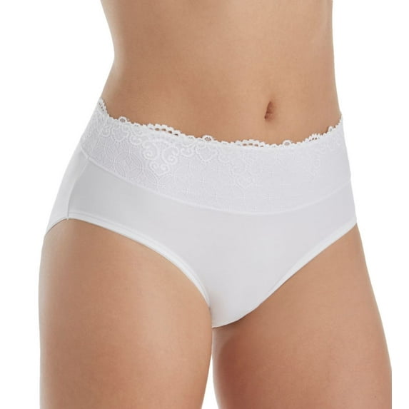 Bali Women's Passion for Comfort Hipster Panty White 9