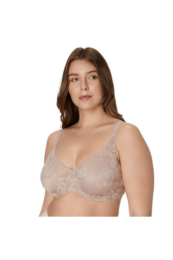Passion for Comfort Smooth Lace Underwire Bra DF6590 Color: Evening Blush Size: 38 D