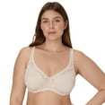 thumbnail image 1 of Bali Passion for Comfort Smooth Lace Underwire Bra DF6590 Color: Sandshell Size: 42 C, 1 of 6