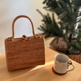 thumbnail image 1 of Bali Rattan Handbag - Kenia, 1 of 6