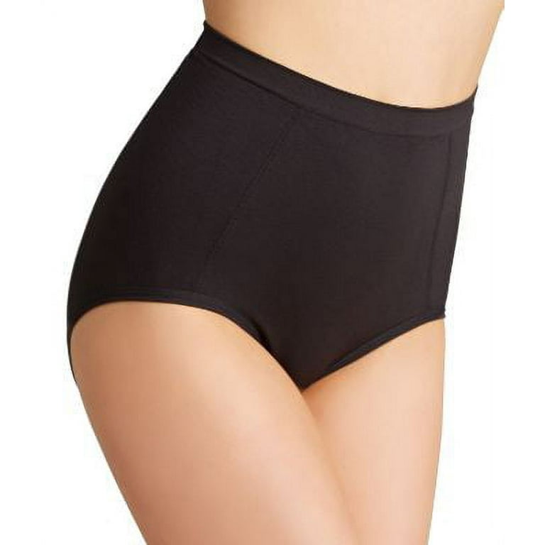 Bali Seamless Extra Firm Control Brief 2-Pack Black M Women's 