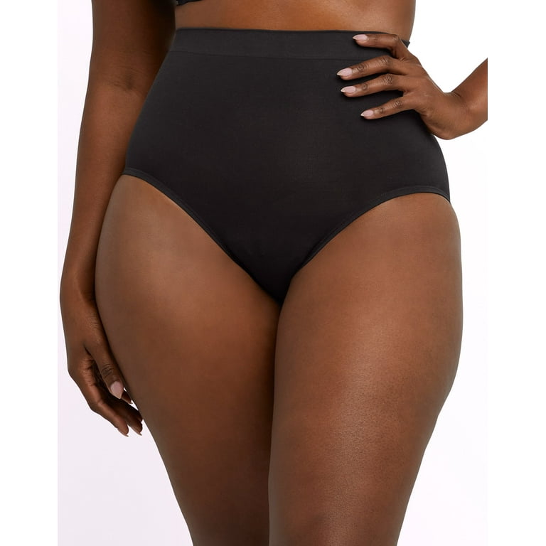 2-pack seamless bikini briefs - Black - Ladies