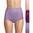 thumbnail image 1 of Bali Skimp Skamp® Brief, 3-Pack Blushing Pink/Venetian Purple/Venetian Purple Dot 8 Women's, 1 of 3