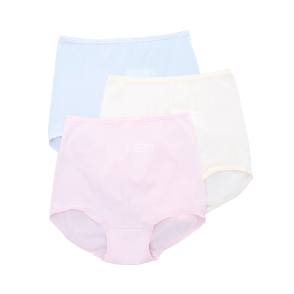 Women's Bali A633 Skimp Skamp Brief Panty - 3 Pack (Raspicing/Moonlht/Sal 11)
