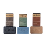 Bali Soap USA Botanical Vegan Charcoal Cocoa Bar Soap, 3.5 oz 3 Bars