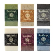 Bali Soap Botanical Natural Bar Soap for Men, Lime, 3.5 oz (6 Bars)