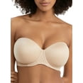 thumbnail image 1 of Bali One Smooth U Stay in Place Strapless Underwire Bra DF6599 Color: Taupe Size: 40 D, 1 of 3