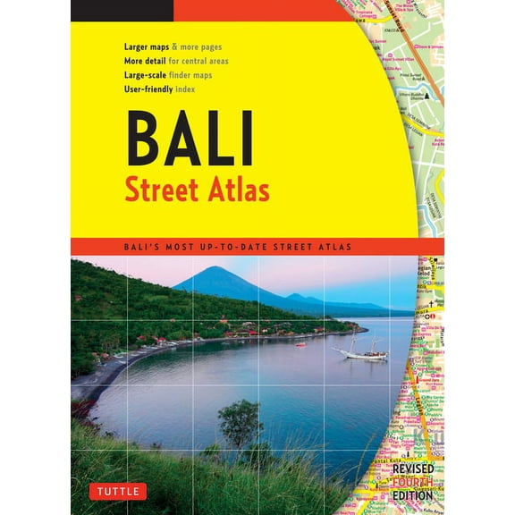 Bali Street Atlas Fourth Edition, (Paperback)