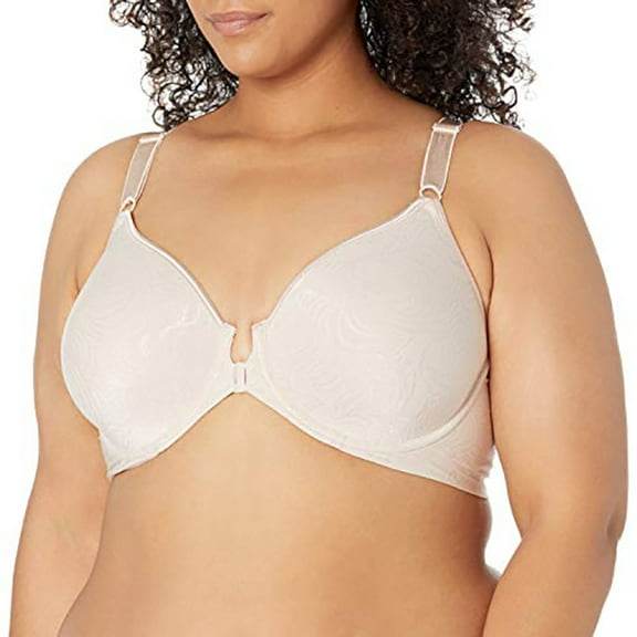 Bali Comfort Revolution® Front Close Shaping Underwire Bra Sandshell 40B Women's