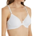 thumbnail image 1 of Women's Bali 3P66 Comfort Revolution Front-Close Underwire Bra (White Tailored 40D), 1 of 3