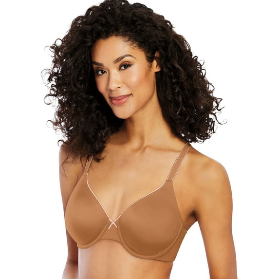 Bali T-Shirt Bra Passion For Comfort Smoothing & Light Lift Womens Back Smoothing DF0082