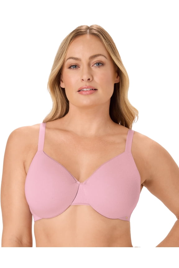 T-Shirt Underwire Bra, Cotton Collection Sugarplum Purple 38DD