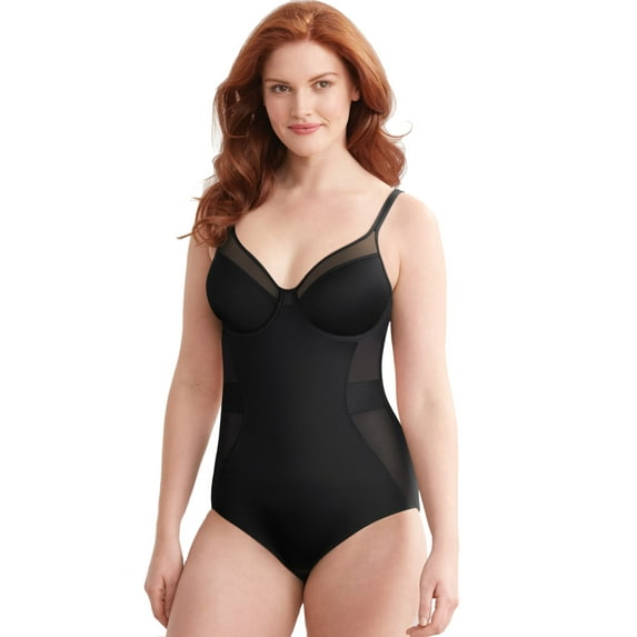 Bali Ultra Light Body Shaper Black 36D Women's