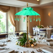 Bali Umbrella, 34-Inch, Blue Aqua