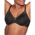 thumbnail image 1 of Women's Bali 3439 One Smooth U Ultra Lite Neckline Bra (Black 40C), 1 of 8