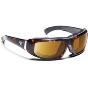 Bali Wind Blocking Padded Foam Polarized Sunglasses for Outdoors, 100% UVA + UVB Protection,Gray Tortoise Frame/Polarized Gray Lens