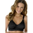 thumbnail image 1 of Women's Bali 3372 Double Support Lace Wirefree Spa Closure Bra (Black 38DD), 1 of 7