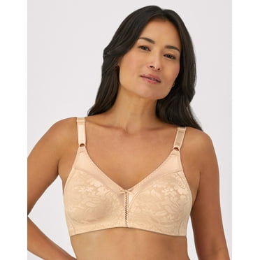 Bali Wire-Free Bra Double Support M-Frame Cushioned Flexible Fit Womens 3372