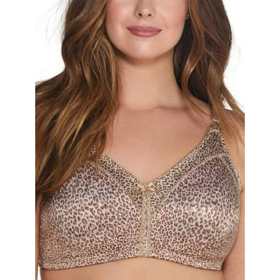 Bali Wire-Free Bra Womens Double Support Full Coverage Wicking Smooth 3820