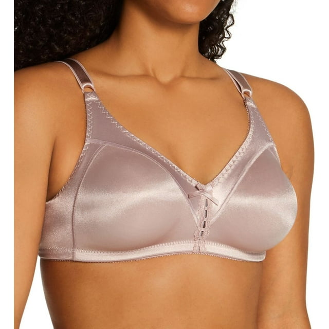 Bali WireFree Bra Womens Double Support Full Coverage Wicking Smooth