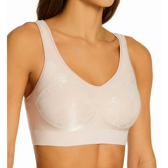 Women's Bali 3488 Comfort Revolution Shaping Wirefree Bra (Sandshell Tropic 3X)