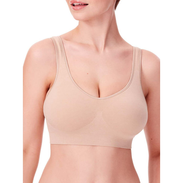 Bali Comfort Revolution ComfortFlex Fit Shaping Wirefree Bra (3488) White  Dot, L at  Women's Clothing store