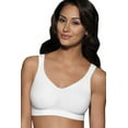 thumbnail image 1 of Women's Bali 3488 Comfort Revolution Shaping Wirefree Bra (White M), 1 of 19