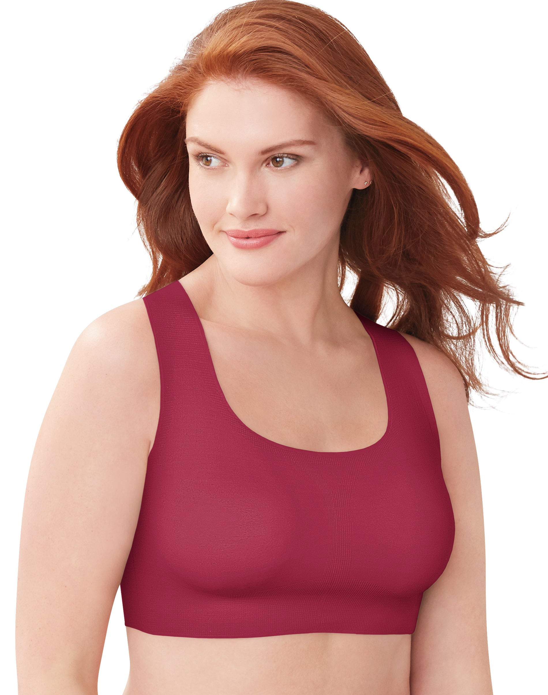 Bali Women's Revolution Wireless, ComfortFlex Fit Full-Coverage Wirefree  Bra for Everyday Comfort, Almond Tropic, Small : : Clothing, Shoes  & Accessories