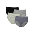 thumbnail image 1 of Bali Women 4-Pack Cotton Modal Ultra Soft Brief Panty, 1 of 2