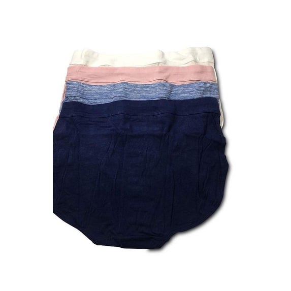 Bali Women 4-Pack Cotton Modal Ultra Soft Brief Panty Blue S