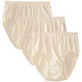 thumbnail image 1 of Bali Women's 3 Pack Comfort Revolution Brief Panty, Light Beige, 10/11, 1 of 1