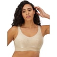 thumbnail image 1 of Bali Womens Shaping Wireless Bra, Comfort Revolution Full-Coverage Bra, Sizes S to 3XL, 1 of 5