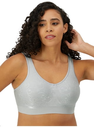 Bali Women's Comfort Revolution Easylite Racerback Breathable Wirefree Bra  DF3499, White, XX-Large at  Women's Clothing store