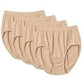 thumbnail image 1 of Bali Women`s Comfort Revolution Microfiber Seamless Brief (Pack of 4) 4 Nude, 1 of 1