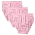 thumbnail image 1 of Bali Women`s Comfort Revolution Microfiber Seamless Hi Cut Panty,303J,8/9 (Pack of 3) 3 Pink Sands, 1 of 1